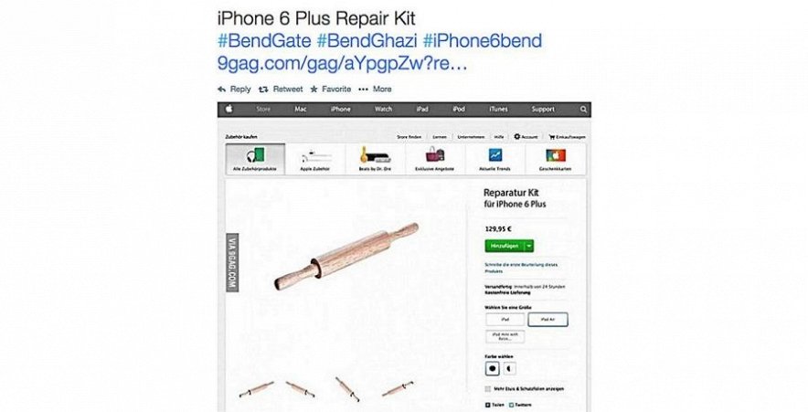 Гнущийся iPhone 6: новая "фишка" компании Apple.