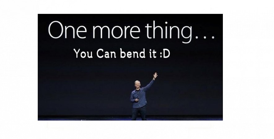 Гнущийся iPhone 6: новая "фишка" компании Apple.