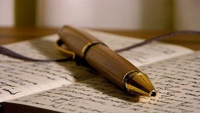Современная ручка для письма. История возникновения.