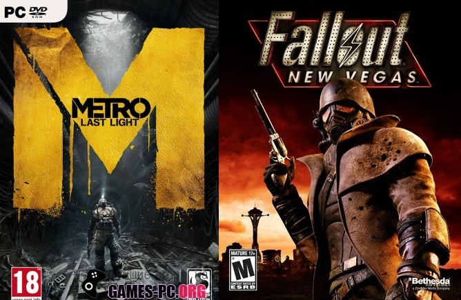 Fallout 3 New Vegas против Metro 2033: Last Light. Кто кого? (трейлеры+обзор)