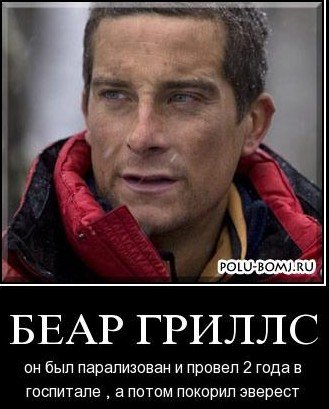 Приколы и юмор. Ржачные картинки на тему- Беара Гриллса.