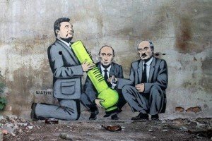 Свой Бэнкси: лучшие работы Шарика - украинского художника в жанре стрит-арт.