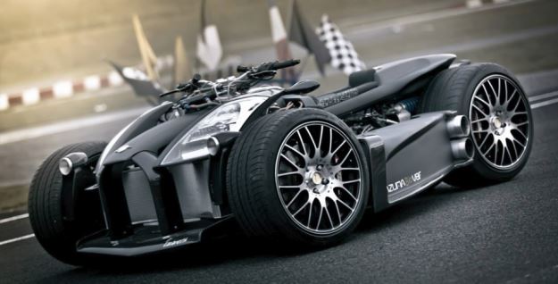 Мега-квадроцикл Lazareth Wazuma V8F от Ferrari