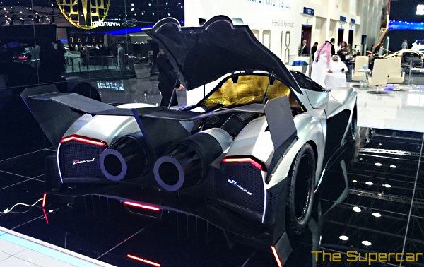 Арабский суперкар Devel Sixteen с двигателем мощностью 5000 л.с.