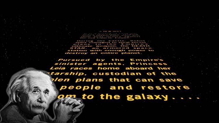 Как Альберт Эйнштейн стал лицом космической саги Star Wars.