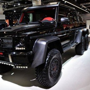 Brabus B63S-700 6×6 показали живьем