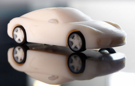 Автомобиль Porsche можно скачать и напечатать на 3D-принтере