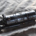 Бензиновая зажигалка американских солдат времён Второй мировой войны.