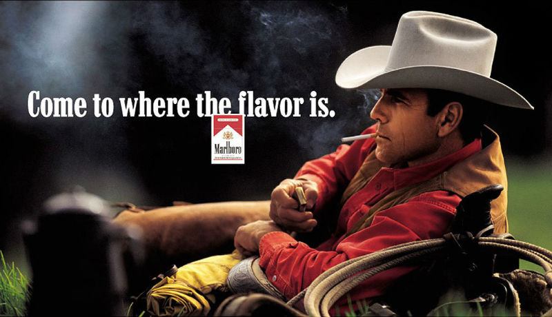 В США умер от болезни легких актер Эрик Лоусон — лицо сигарет Marlboro.