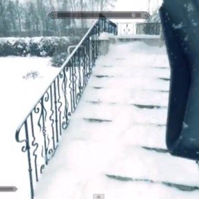 Прикол. Skyrim в реальной жизни.