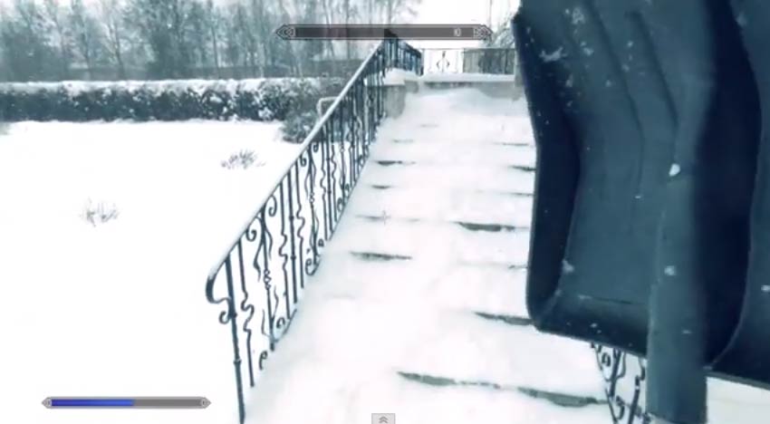 Прикол. Skyrim в реальной жизни.