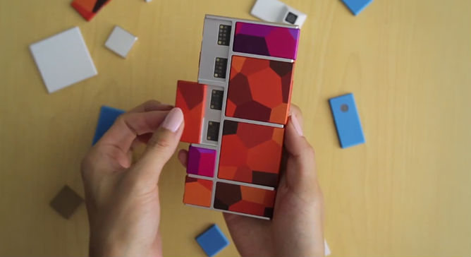 Анонс модульного смартфона «Project Ara» от Google.