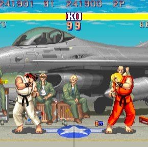 Пародия игры Street Fighter 2 на бои Майка Тайсона.