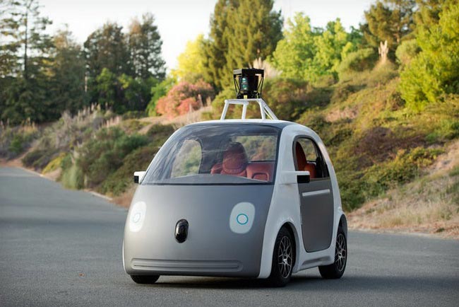 Прототип самоуправляемого автомобиля от Google