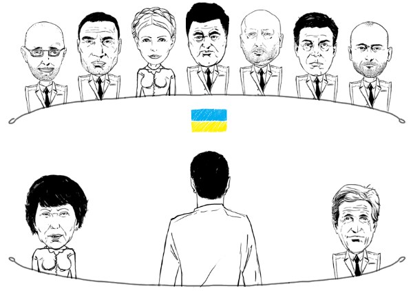 Украинский хор политиков 2014