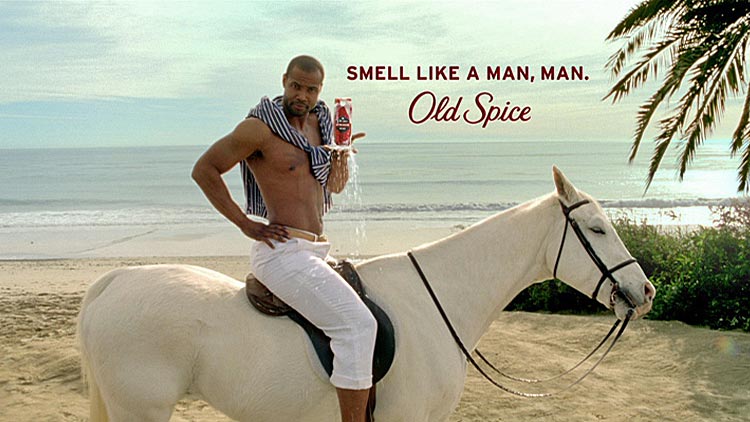 Как проходила съемка знаменитой рекламы мужского дезодоранта Old Spice.