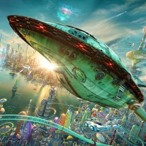 Просто нереальное интро-видео знаменитого мультсериала «Футурама» в 3D. Такого вы еще не видели.