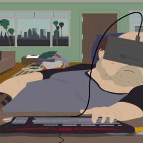 Экскурсия по городку South Park, через шлем виртуальной реальности Oculus Rift