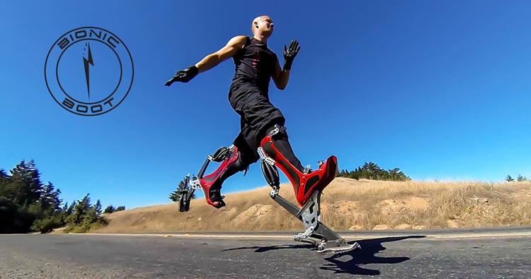 Bionic Boots: как улучшить бег до 40 км/ч.