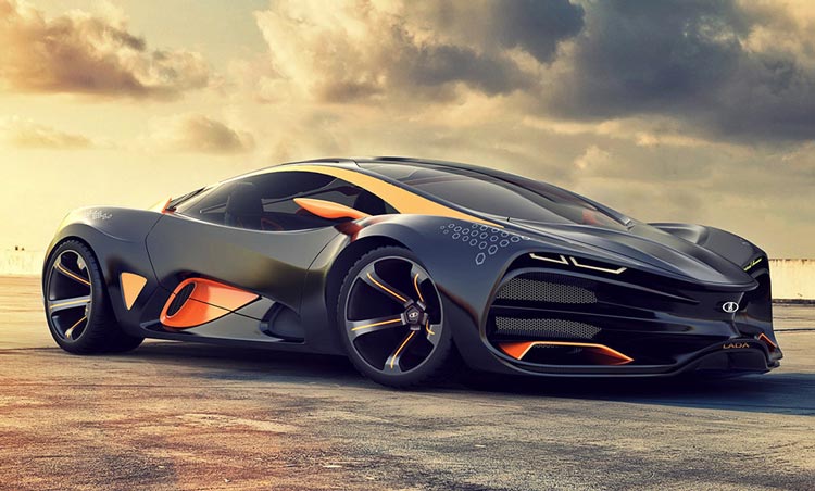 Гордость АвтоВАЗа - Суперкар Lada Raven