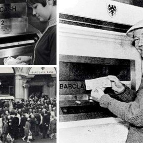 История появления первого банкомата.
