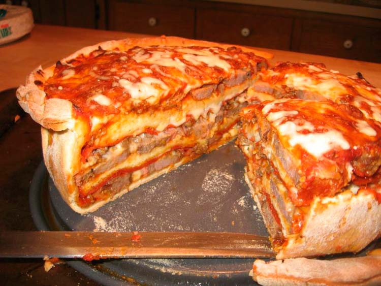 Рецепт настоящей мужской пиццы