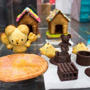 Увлекательное приготовление печенек на 3D-принтере The Food Printer. [Видео]