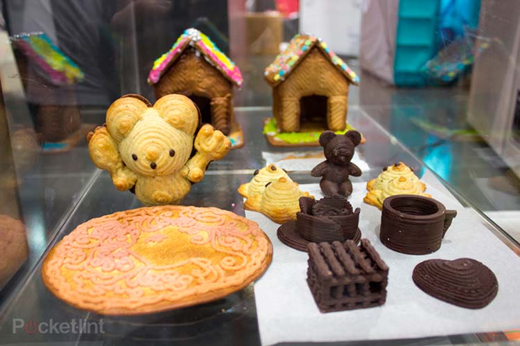 Увлекательное приготовление печенек на 3D-принтере The Food Printer. [Видео]