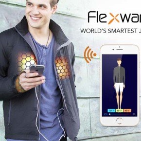 Flexwarm — умная куртка с климат-контролем, как из фильма «Назад в будущее 2».