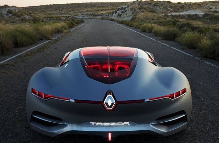 Невероятно крутой футуристический концепт автомобиля Renault Trezor