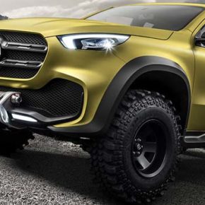 Концепт автомобиля премиум класса X-Class explorer от Mersedes.