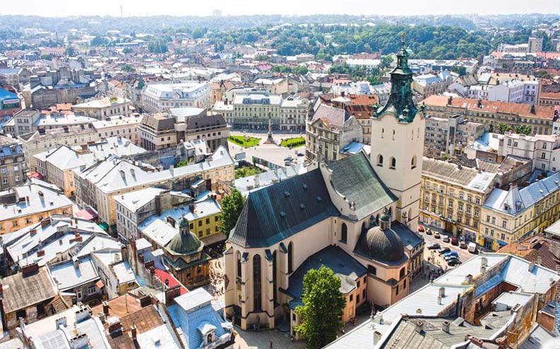 Гид по городам Украины: достопримечательности Львова.