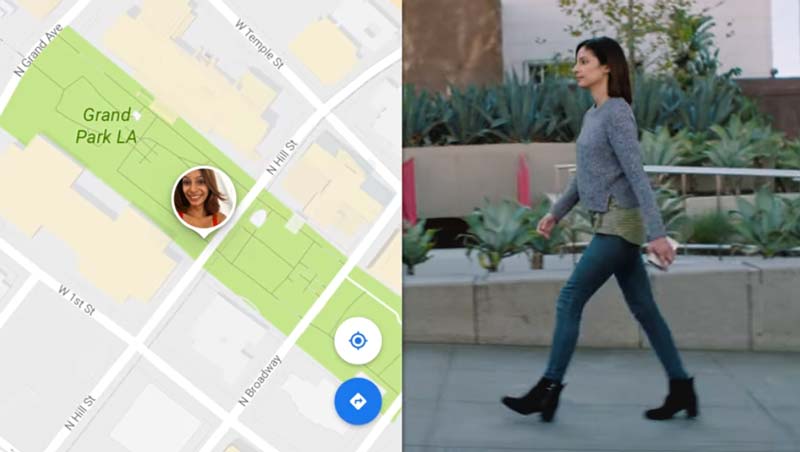 Новые Google Maps возможности помогут проследить за знакомыми.