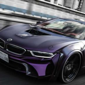BMW модель i8: The Dark Knight Edition