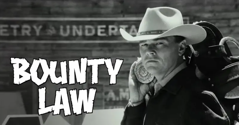 Актор Рік Далтон у ролі Джейка Кехілла в серіалі Bounty Law